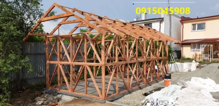 Záhradný domček 600 × 312 — realizácia RK-WOOD